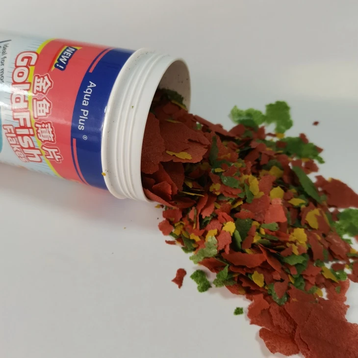 Goldfish flakes food