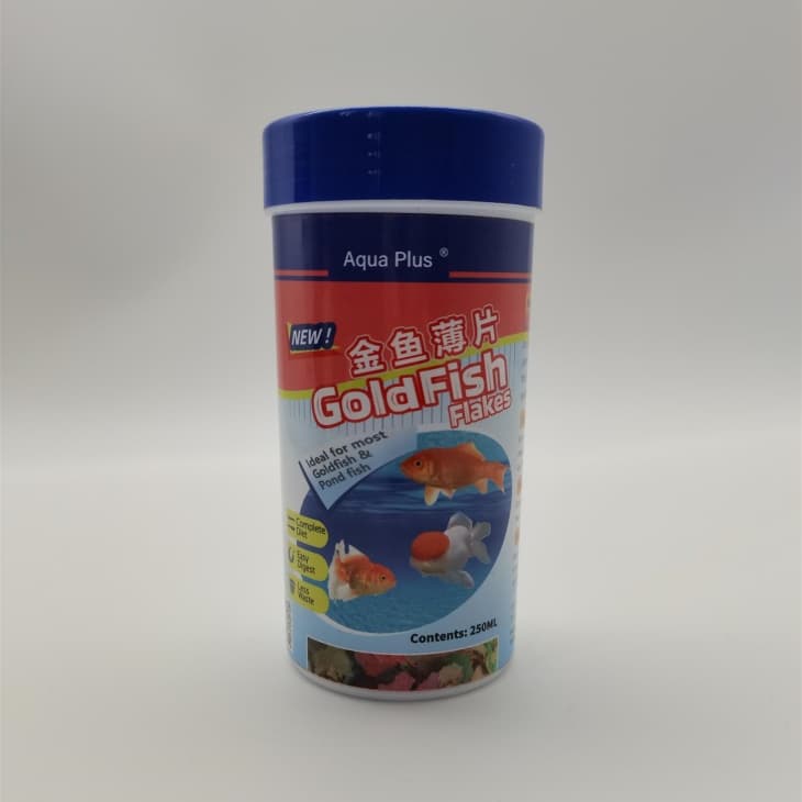 Aqua Plus Goldfish Flakes factory