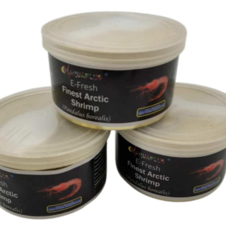 Canned Arctic Shrimps Fish Food factory