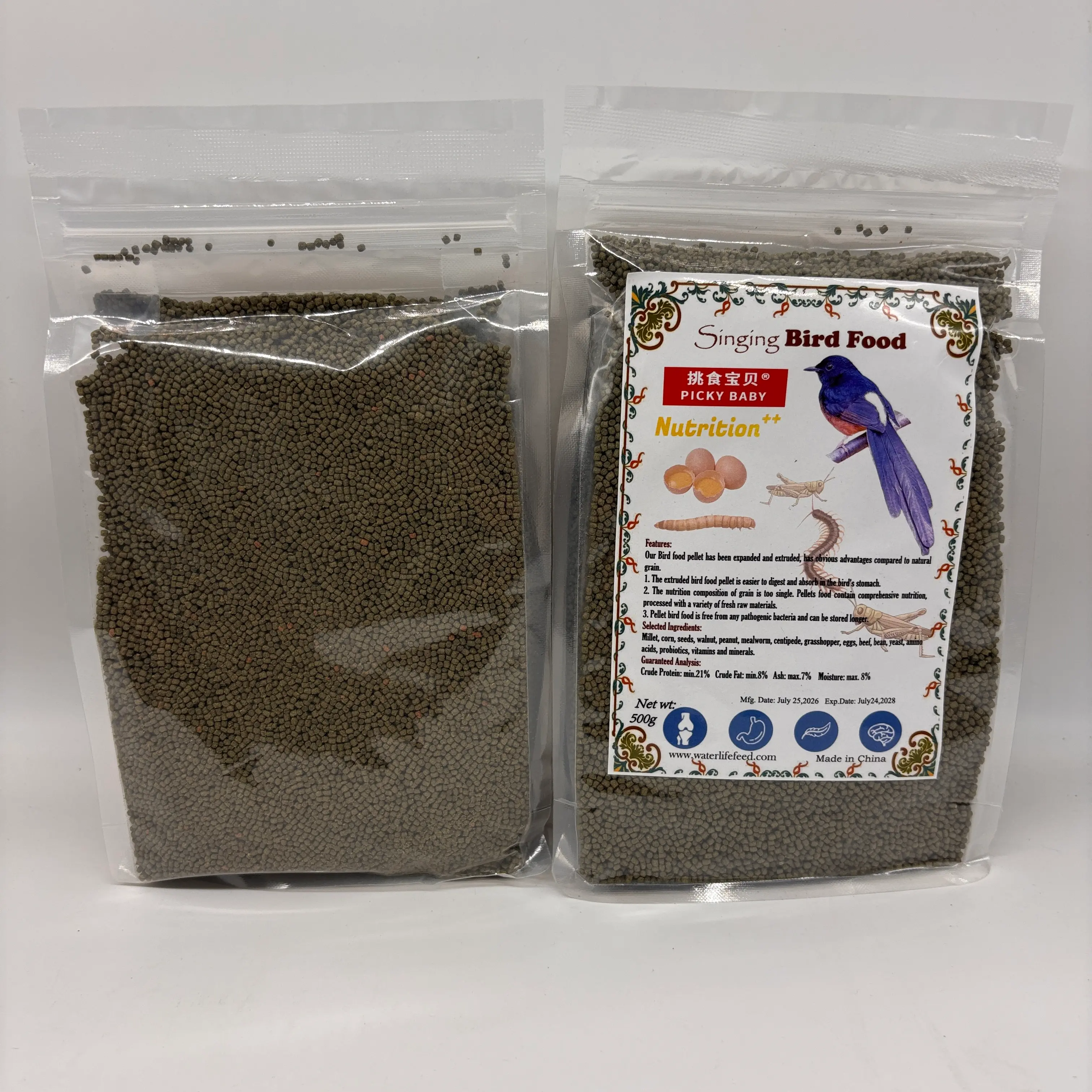 singing Bird  pellet Food